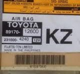 89170-12600 FUJITSU TEN 231000-4240 - KZ ( CLEAR )