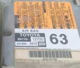 89170-12700 FUJITSU TEN 231000-5810  - 63 ( CLEAR )